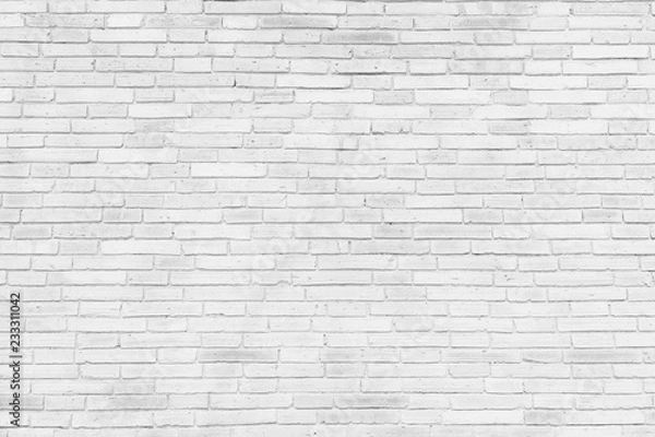 Fototapeta Background white wall large texture.