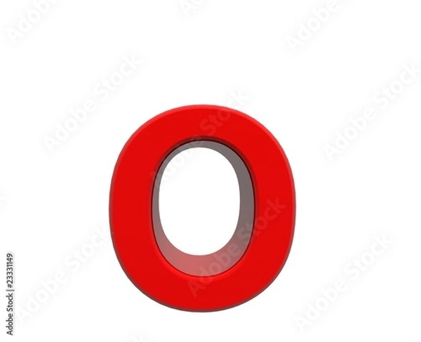 Fototapeta Buchstabe o
