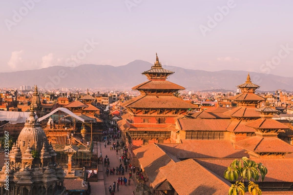 Obraz Pathan Durbar Square Kathmandu Nepal