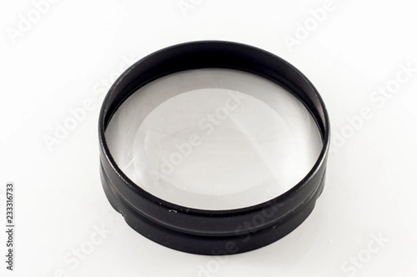 Obraz photo ring on white background
