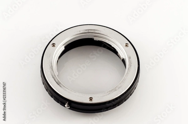 Obraz photo ring on white background