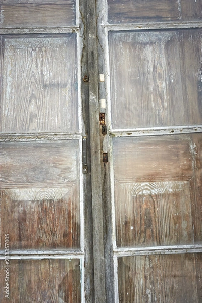 Obraz Verrammeltes Fenster