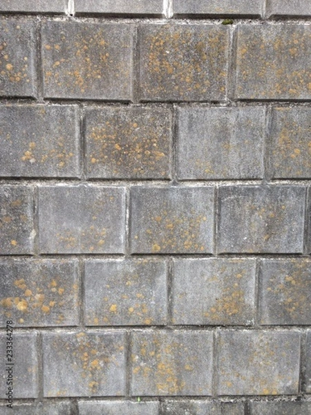 Obraz コンクリートのレンガ壁