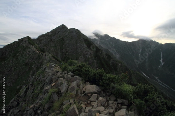 Fototapeta 西穂高岳