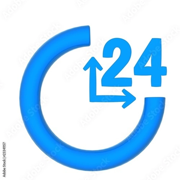 Fototapeta 24時間