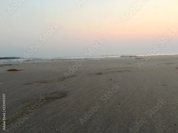 Obraz sunset on the beach