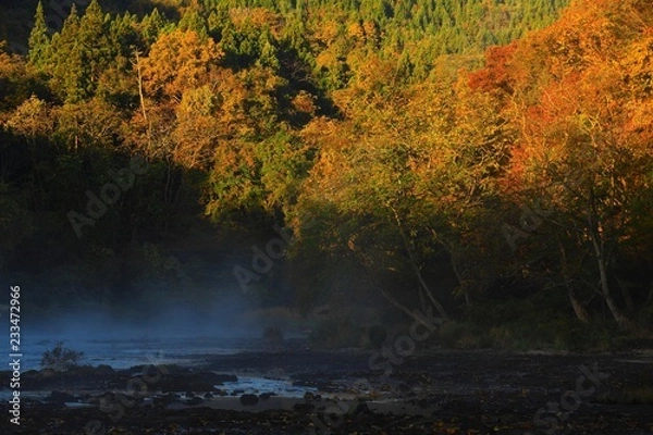 Obraz 早朝の平良木の立岩
