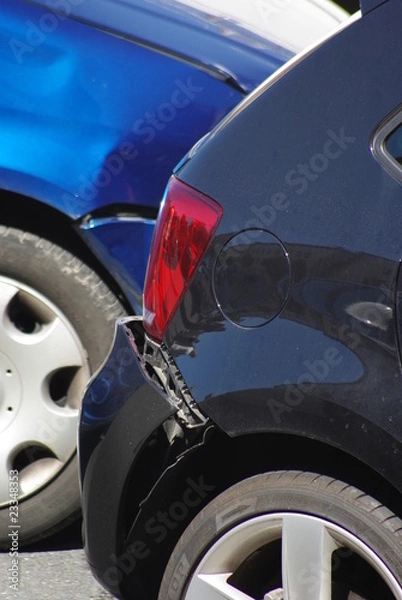 Fototapeta Auffahrunfall