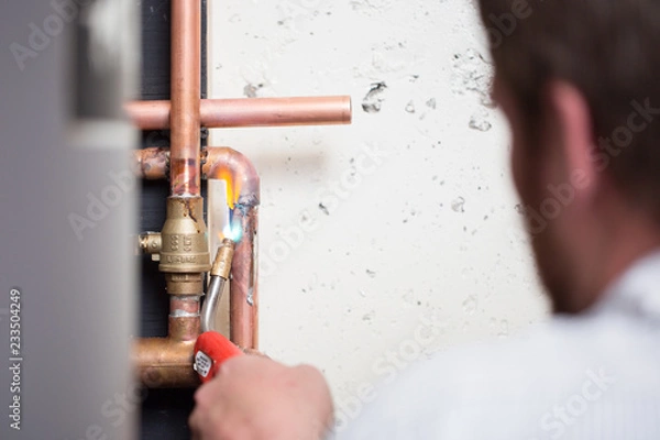 Obraz Plumber Plumbing