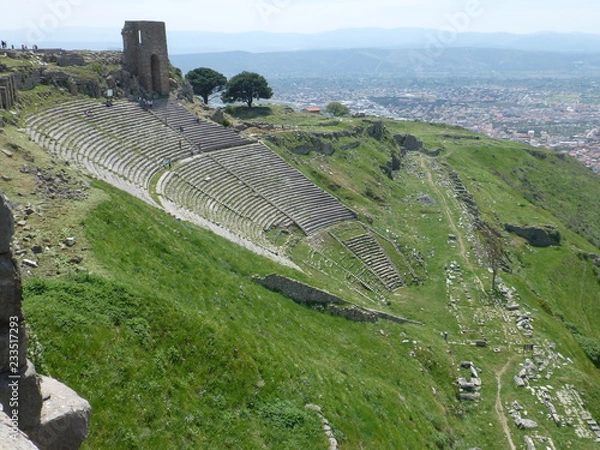 Obraz theatre, Pergamon, Turkey