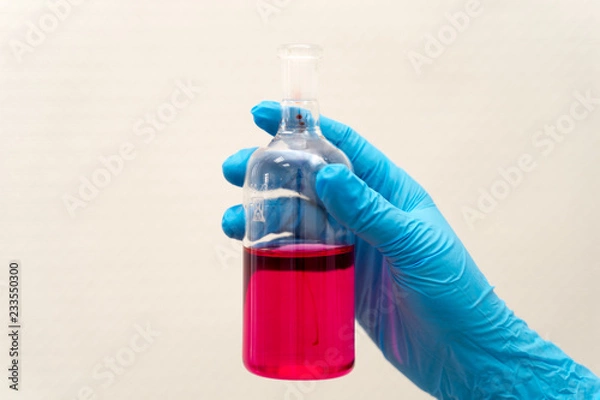 Obraz test tubes in the laboratory