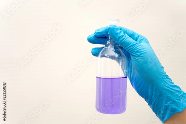 Obraz test tubes in the laboratory