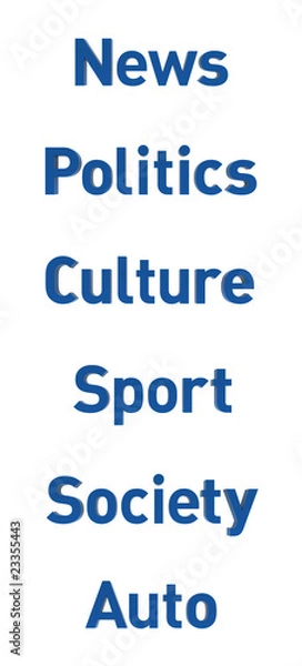 Fototapeta Headlines