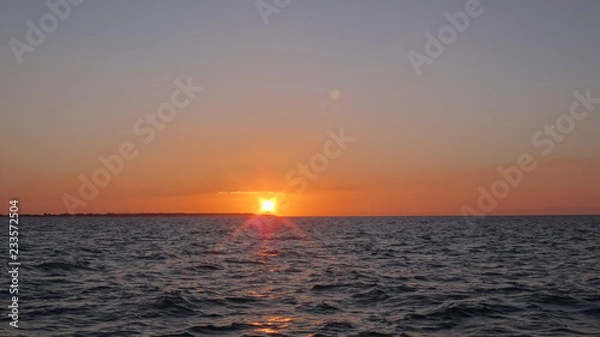 Obraz sunset at sea
