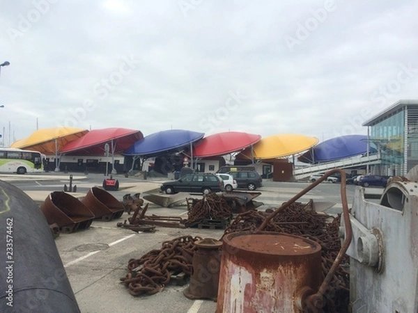 Obraz umbrellas on the beach