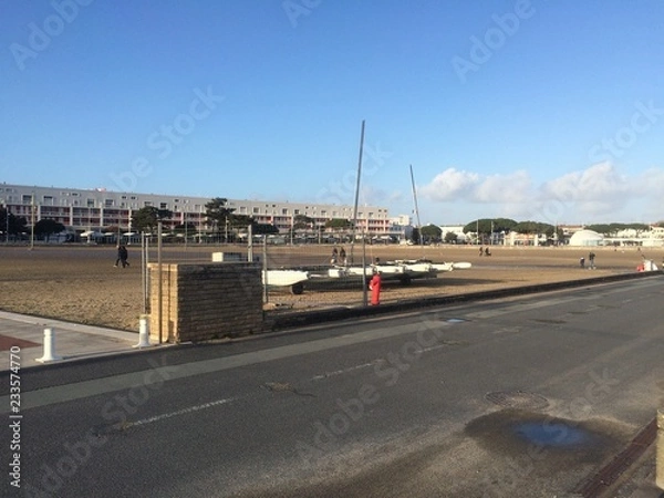 Obraz Marina sail dinghy