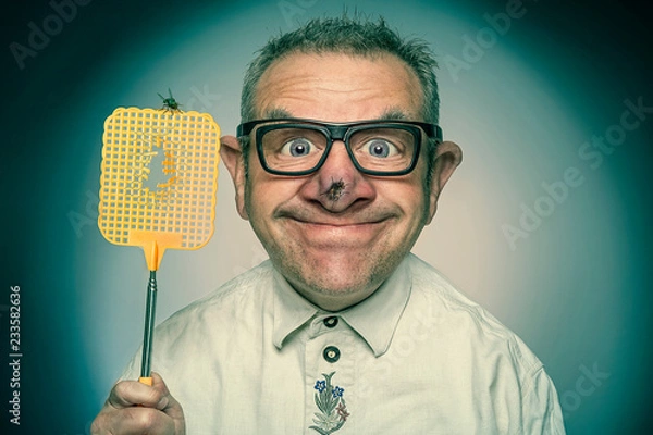 Fototapeta Der Fliegenfänger