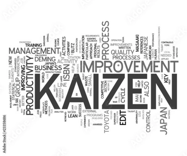 Obraz Kaizen - change for the better