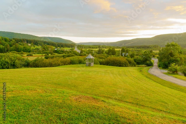 Obraz Sunrise view near Margaree Forks, Cape Breton