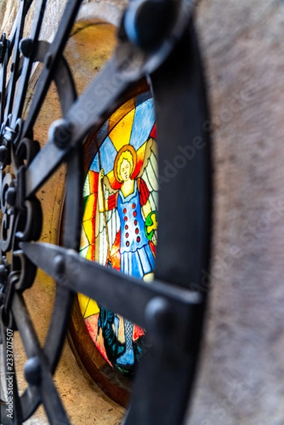 Obraz stained glass window