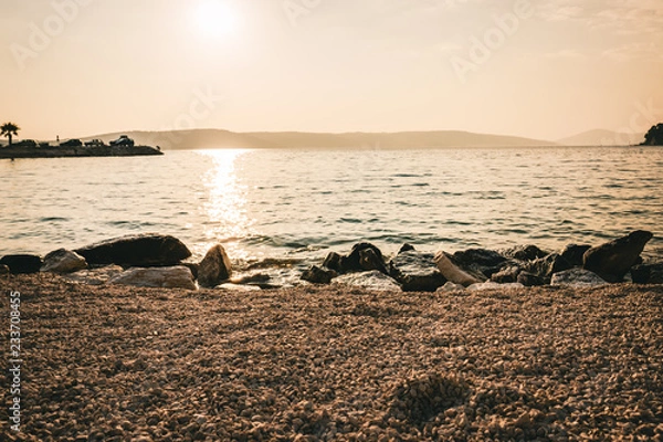 Obraz sunset on the beach