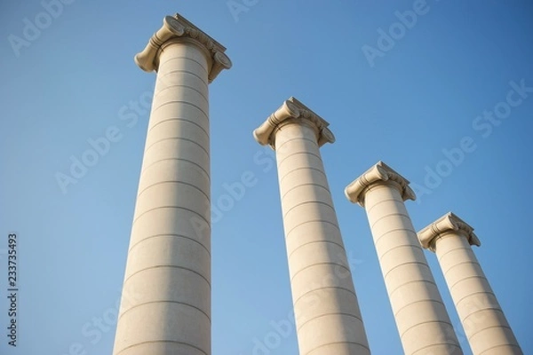Obraz Barcelona las 4 columnas