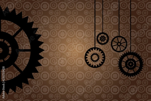Obraz gear system wallpaper