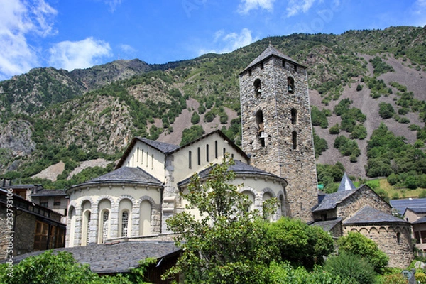 Obraz Bergkirche in Andorra