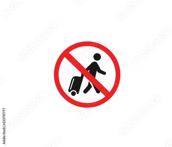 Obraz No Passenger icon