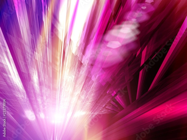 Obraz ピンクの光