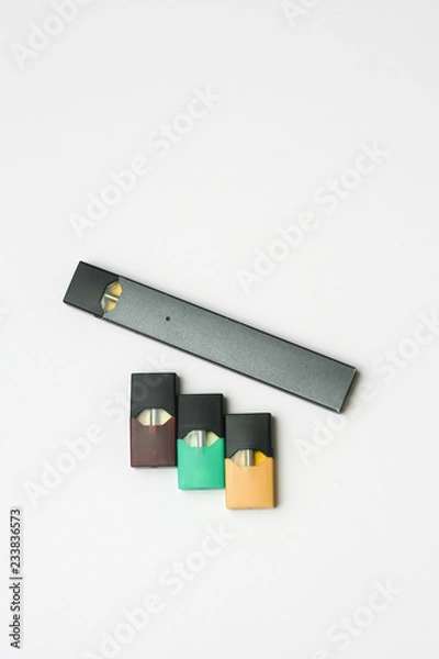 Obraz E-cigarette on white