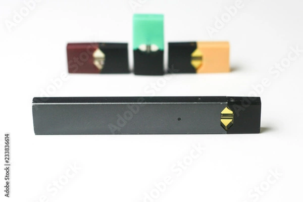 Obraz E-cigarette on white