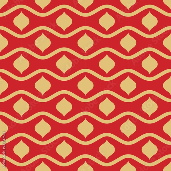 Obraz abstract seamless ornamental pattern
