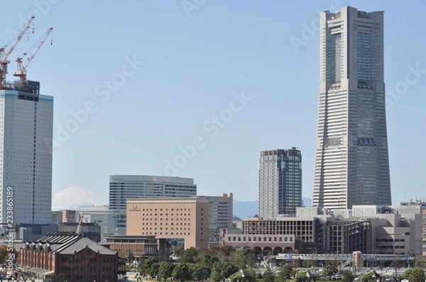 Fototapeta みなとみらいの風景