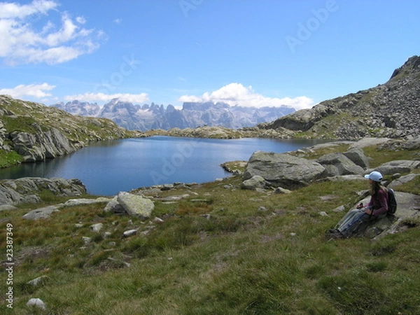 Obraz Bergsee Pinzolo 01
