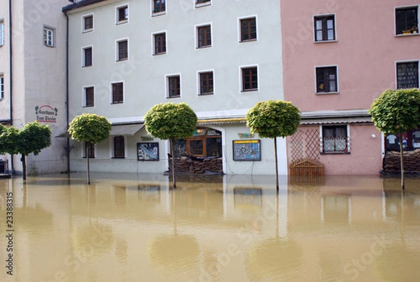 Obraz Hochwasser in Passau