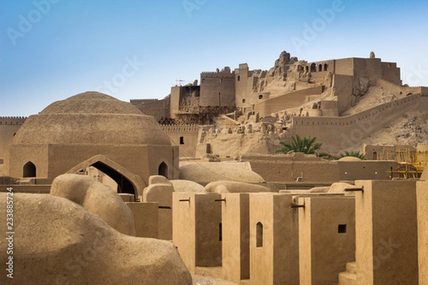 Obraz The ancient city of Bam in the south of Iran. Kerman.