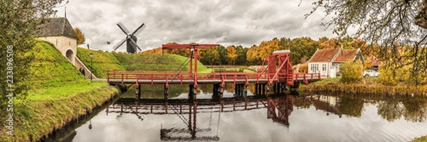 Obraz Vesting Bourtange Panorama