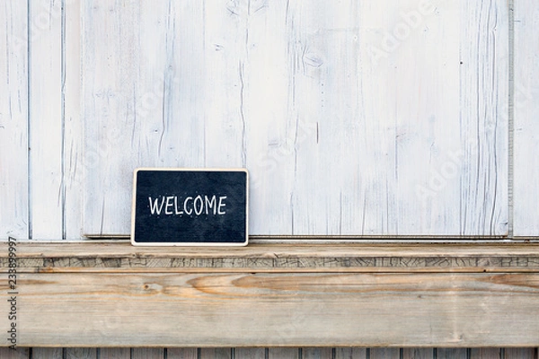 Fototapeta welcome