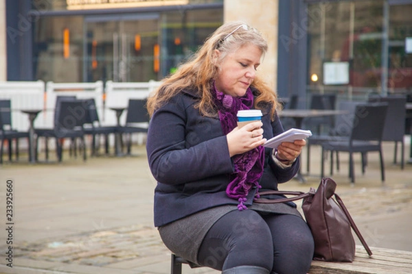 Obraz A cute piglet in a farm yard