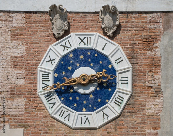 Fototapeta Wall clock