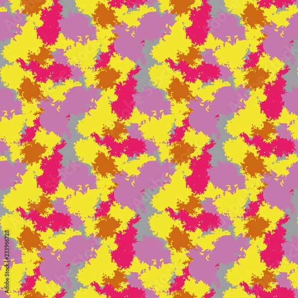 Fototapeta Abstract ornament of multi-colored spots.