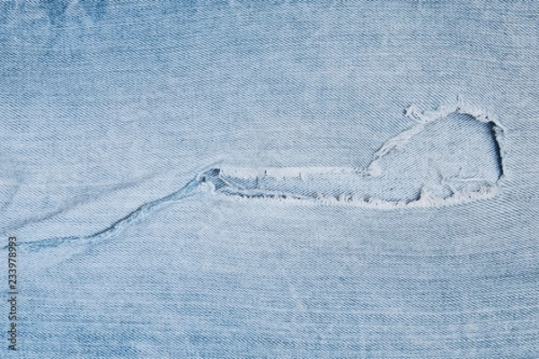 Fototapeta Denim light texture