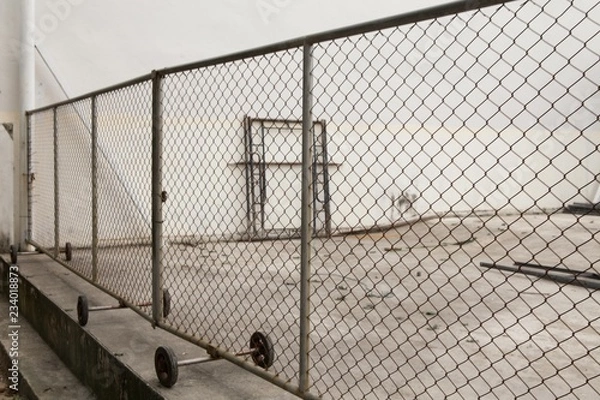 Fototapeta metal net texture