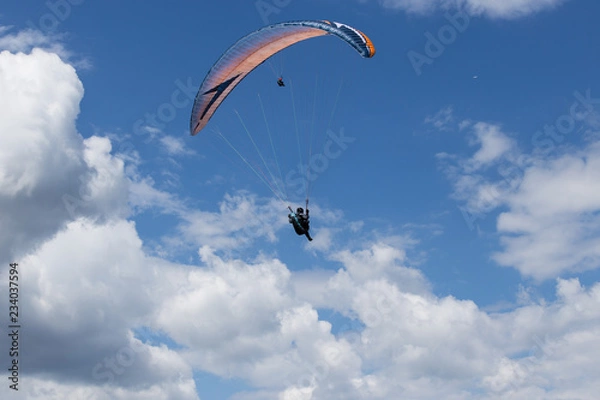 Fototapeta Gleitschirmfliegen