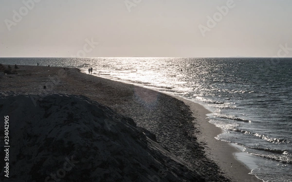 Obraz Plage au coucher du soleil