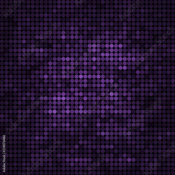 Obraz abstract vector colored round dots background