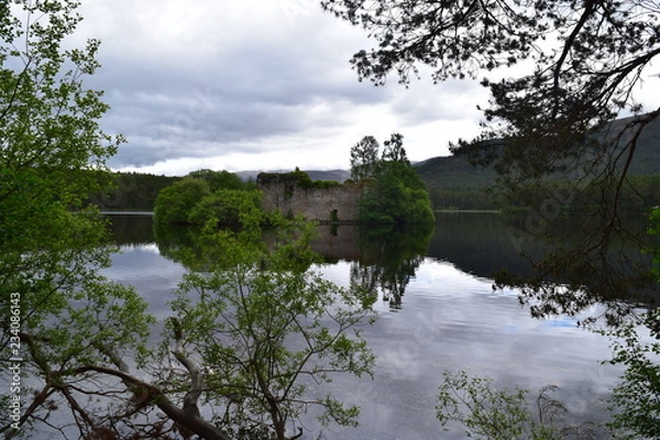 Obraz Loch Eilein Scotland
