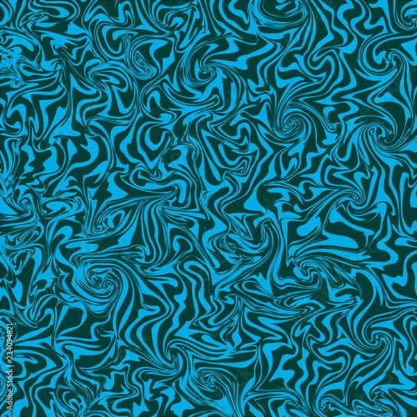 Fototapeta Blue marble texture background. vector illustration.