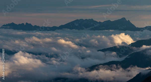 Obraz Über den Wolken